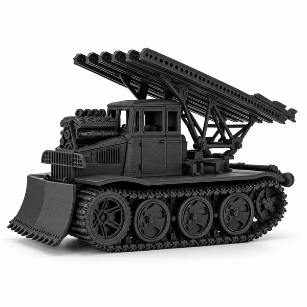 SSMODEL 1/72 1/144 WWII USSR Katyusha BM13 Cyberpunk Sci-Fi Resin ModelTSS1010