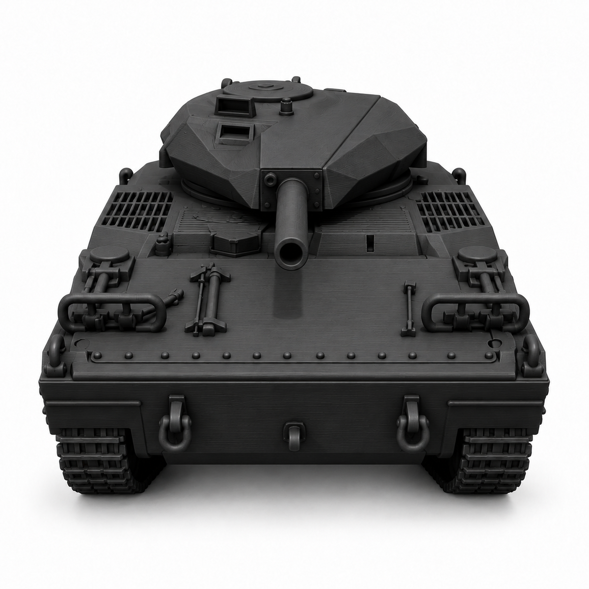 SSMODEL1/72 1/144 T114 BAT US Cold War Experimental Tank Resin MODEL KIT TSS0227 — detail view 2
