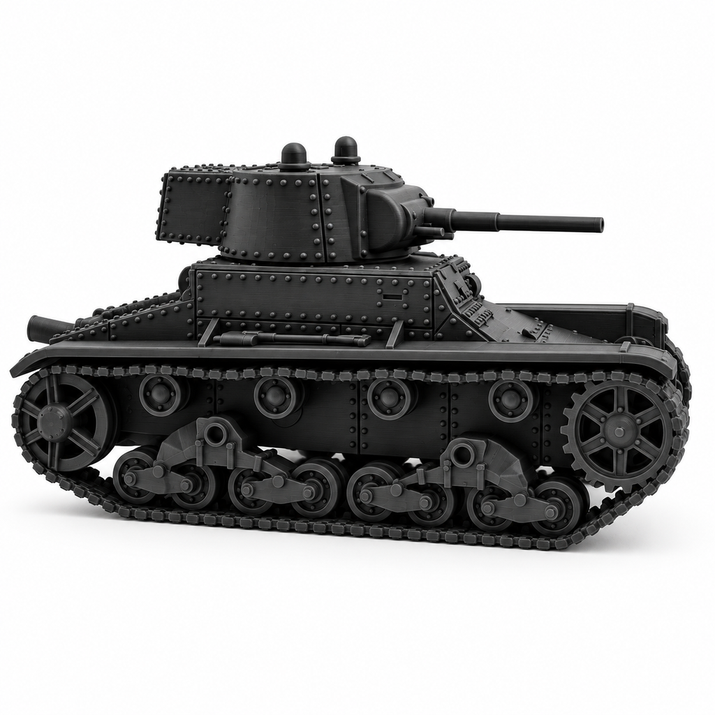 SSMODEL1/72 1/144 Multi Scale WWII UK Mk.E Type A Six-tonner Resin Model TSS1006