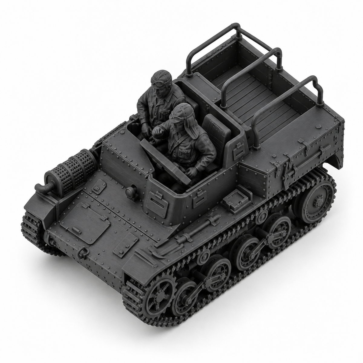 SSMODEL1/72 1/144 Multi-Scale WWII Japanese Tankmen Crew Set Resin Model TSS1002 — detail view 5