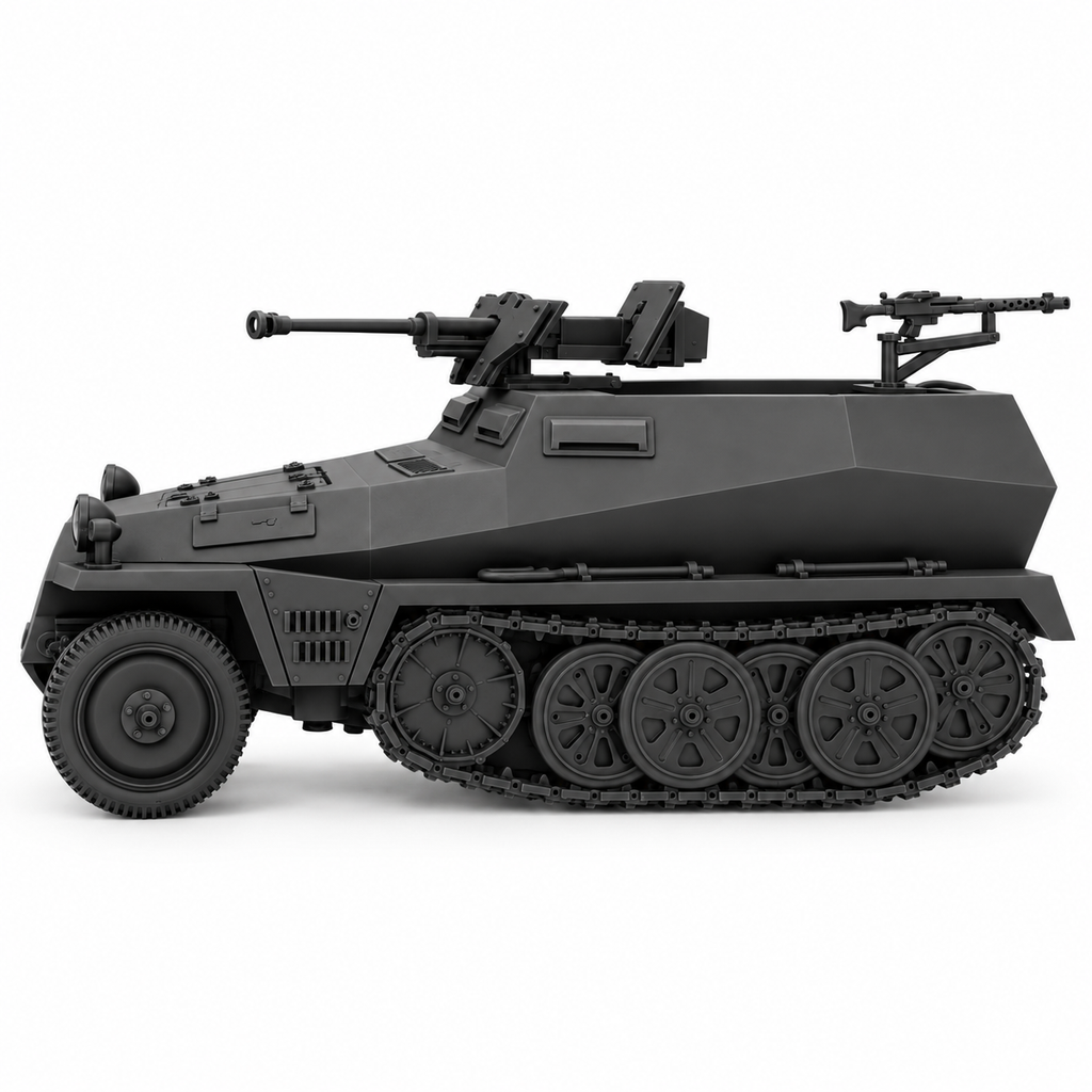 SSMODEL 1/72 1/144 Sd.Kfz.250/11 Schwerer Panzerbuchse41 Resin MODEL KIT TSS0934