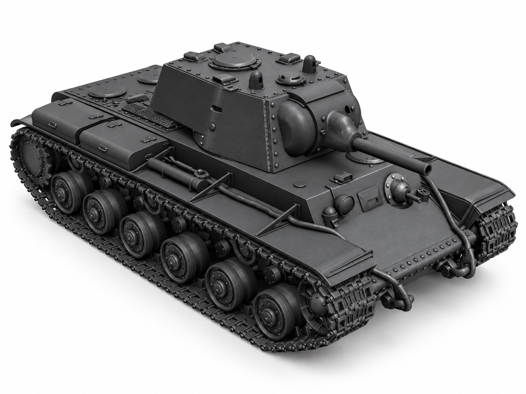 SSMODEL 1/72 1/144 Multi Scale KV-1 early LKZ Soviet heavy  MODEL kit TSS0141
