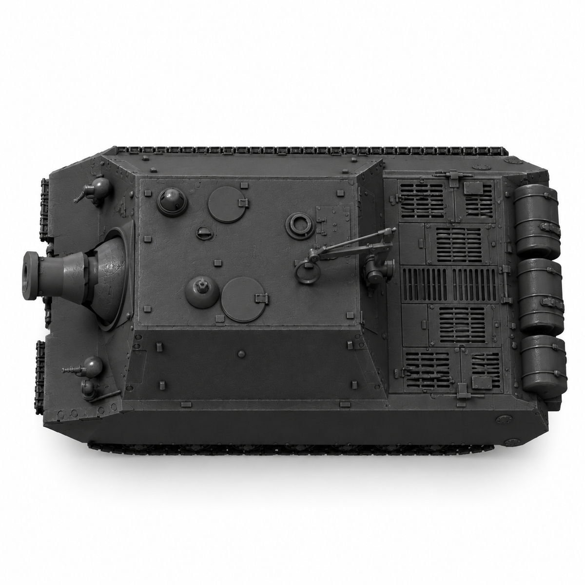 SSMODEL 1/72 1/144 Multi Scale Sturmmaus tank Resin MODEL KIT TSS0469 — detail view 5