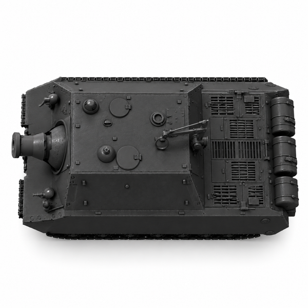 SSMODEL 1/72 1/144 Multi Scale Sturmmaus tank Resin MODEL KIT TSS0469
