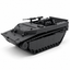 SSMODEL 1/72 1/144 LVT-4 Water Buffalo Amphibious US WW2 Resin Model Kit TSS0870