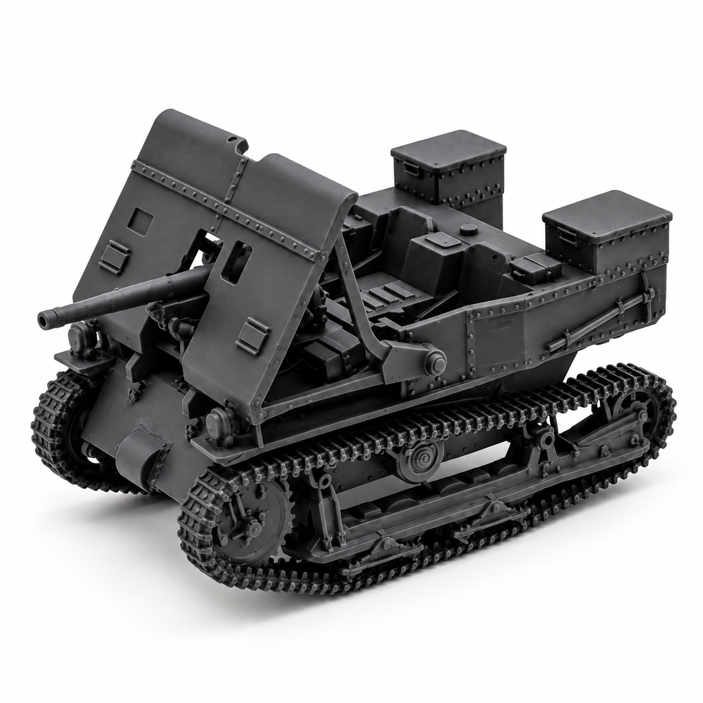SSMODEL 1/72 1/144 Carden Loyd Mk.VI with 47mm gun Resin Model Kit TSS0779