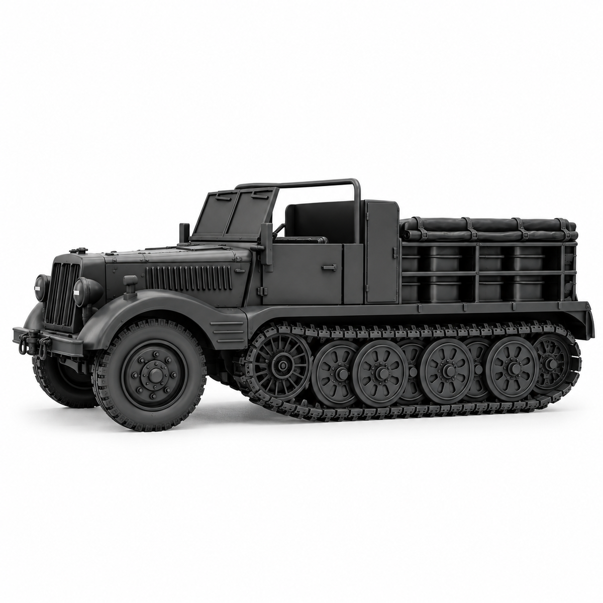 SSMODEL 1/72 1/144 Multi Scale Sd.Kfz.11/3 Resin Model Kit TSS0927 — detail view 4