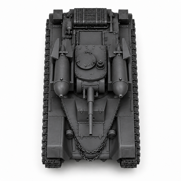 SSMODEL 1/72 1/144 Multi Scale RBT-5 Soviet light missile tank Model Kit TSS0151