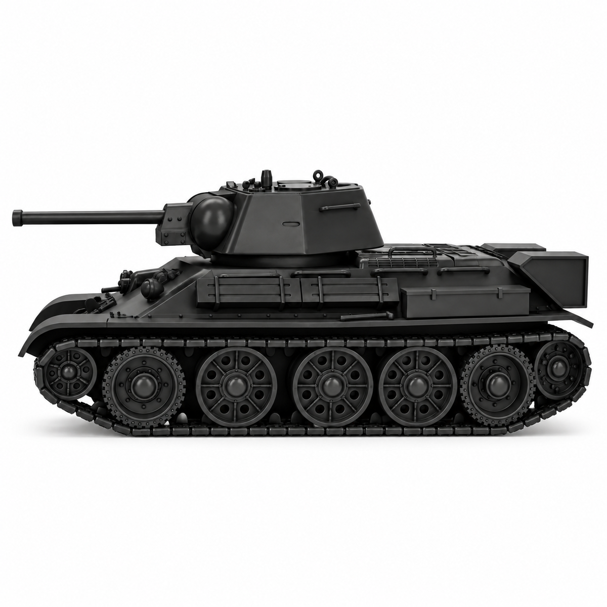 SSMODEL 1/72 1/144 Multi Scale T-34/76 model 1942 USSR Tank Resin MODEL TSS0971 — detail view 2