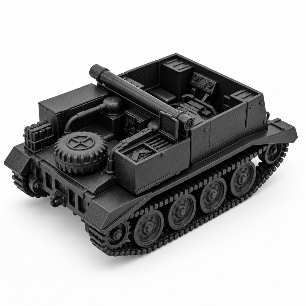 SSMODEL 1/72 1/144 WWII British Crusader Gun Tractor D-Day Resin Model TSS1048