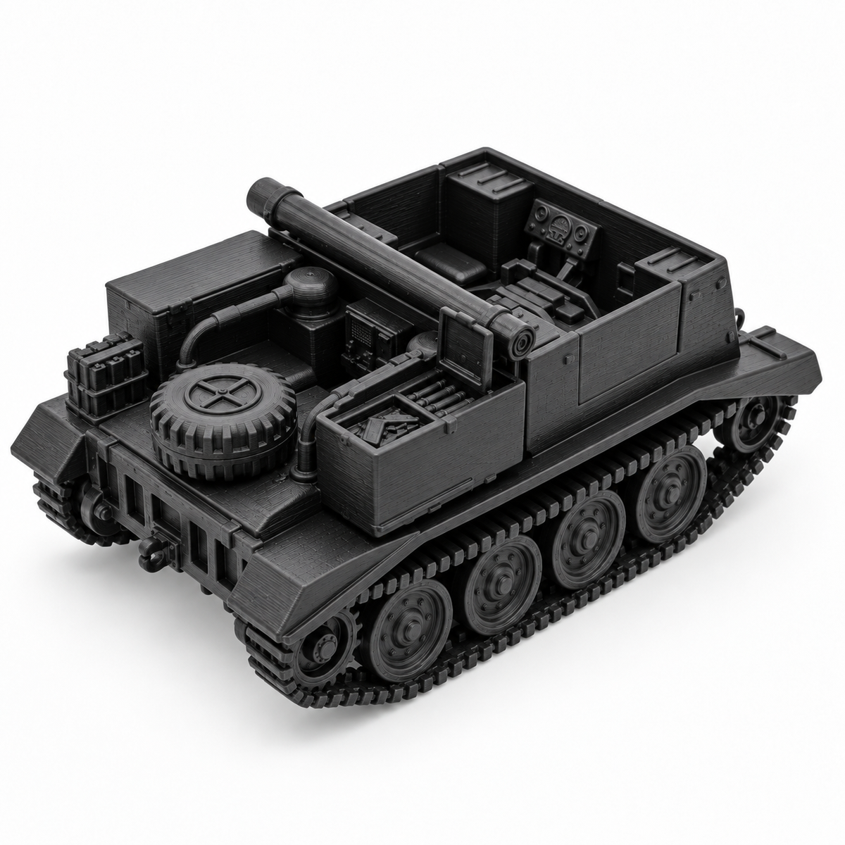 SSMODEL 1/72 1/144 WWII British Crusader Gun Tractor D-Day Resin Model TSS1048 — detail view 5