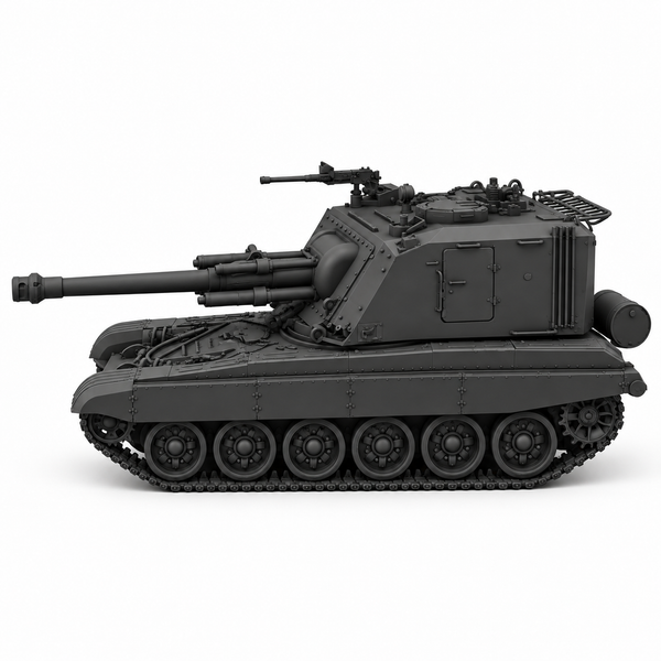 SSMODEL 1/72 1/144 Multi Scale T-72 GCT 155 French/Indian Tank MODEL kit TSS0353