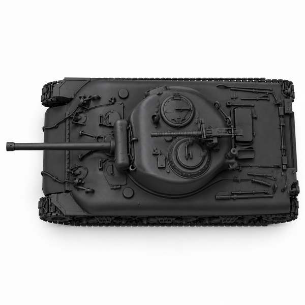 SSMODEL 1/72 1/144 Multi-Scale M4A1 76W Sherman US WWII Tank MODEL KIT TSS0208