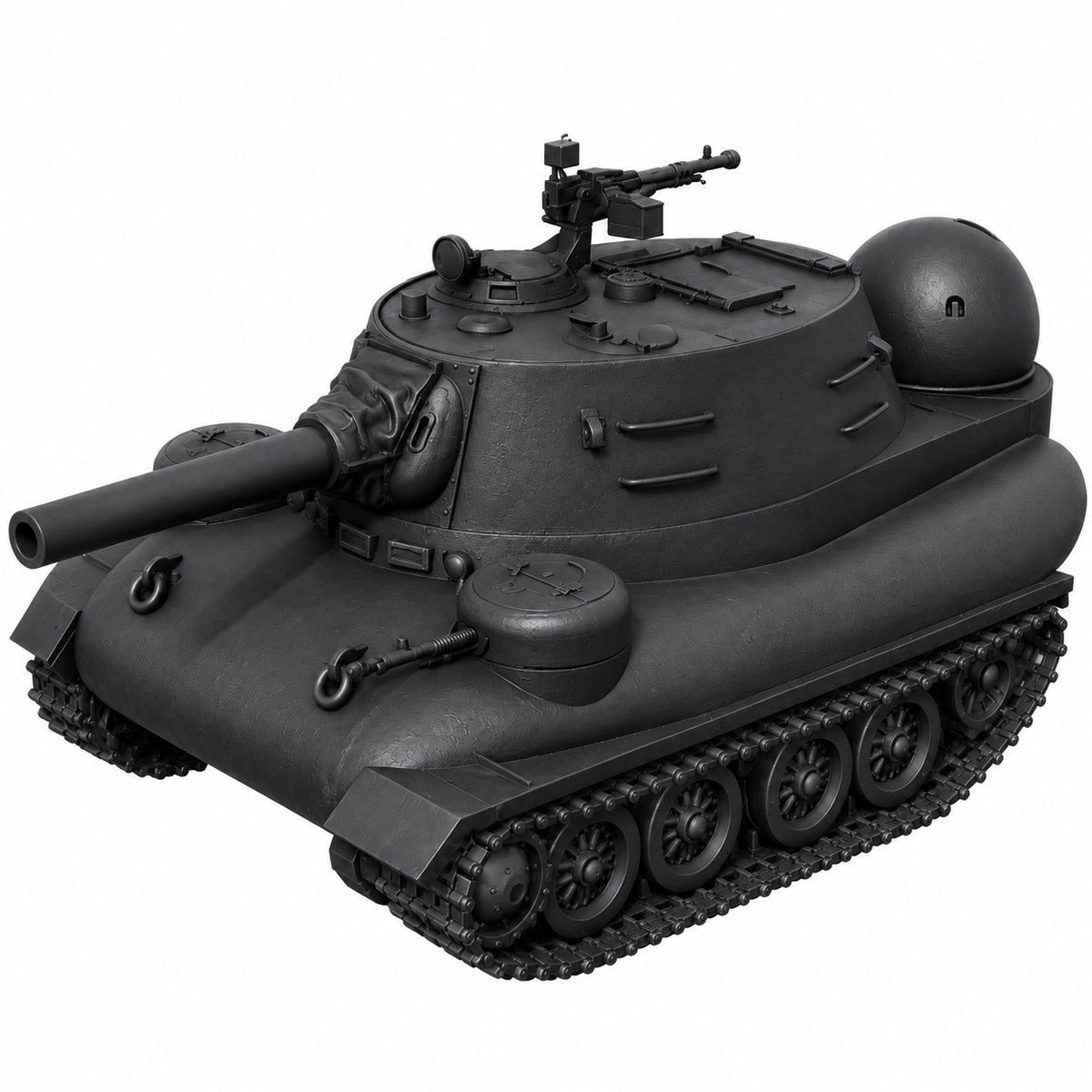 SSMODEL 1/72 1/144 Multi Scale E-100 Tank Resin MODEL KIT TSS0515 — detail view 17
