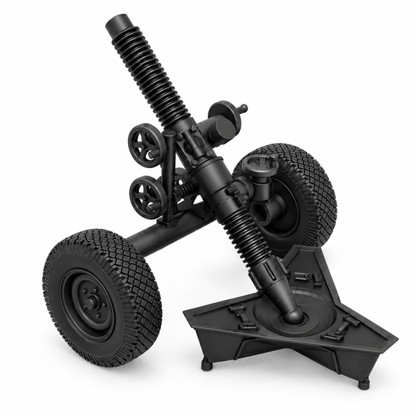 SSMODEL 1/72 1/144 Multi Scale MO-120 RT 120mm mortar Resin Model Kit TSS0430