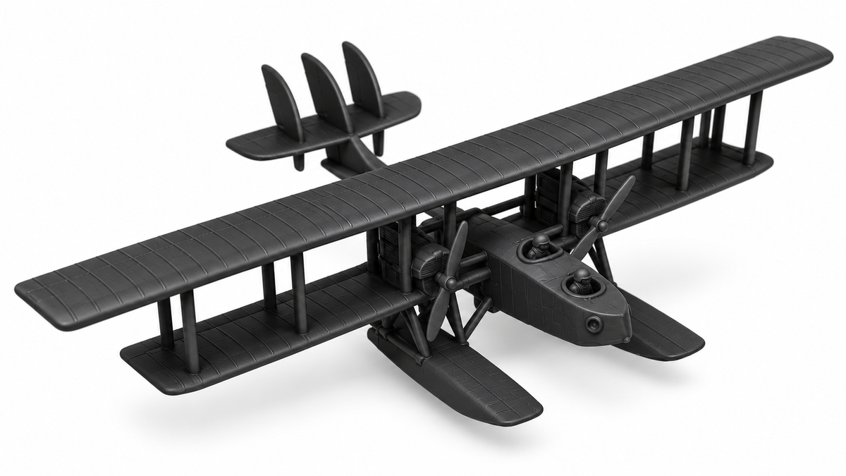 SSMODEL 1/72 1/144 SEAPLANE Borel-Odier B.O.2 BO-T WW1 Resin Model Kit RSS0063 — detail view 5