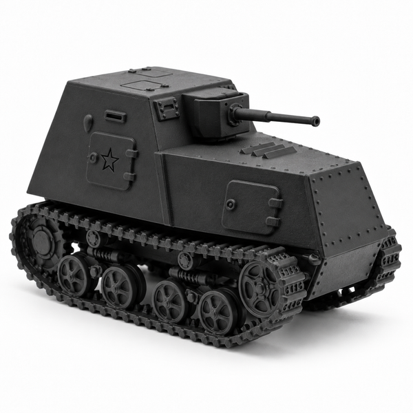 SSMODEL 1/72 1/144 WWII KhTZ-16 Tractor Tank Improvised Resin Model Kit TSS1253