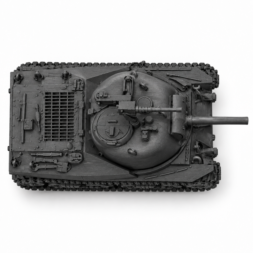 SSMODEL 1/72 1/144 Multi Scale M3½ Shrmn US fictional light tank MODEL TSS0485