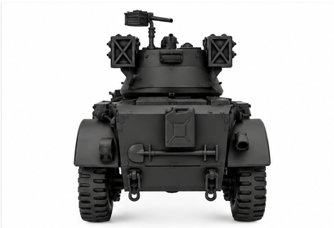 SSMODEL 1/72 1/144 Multi Scale Staghound MkI with Landmattress MODEL KIT TSS0957