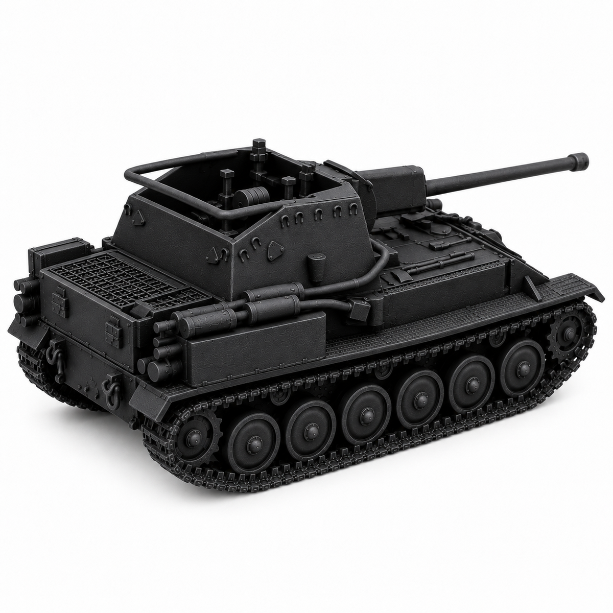 SSMODEL 1/72 1/144Multi Scale SU-57 Experimental Light SP Tank MODEL kit TSS0003 — detail view 2