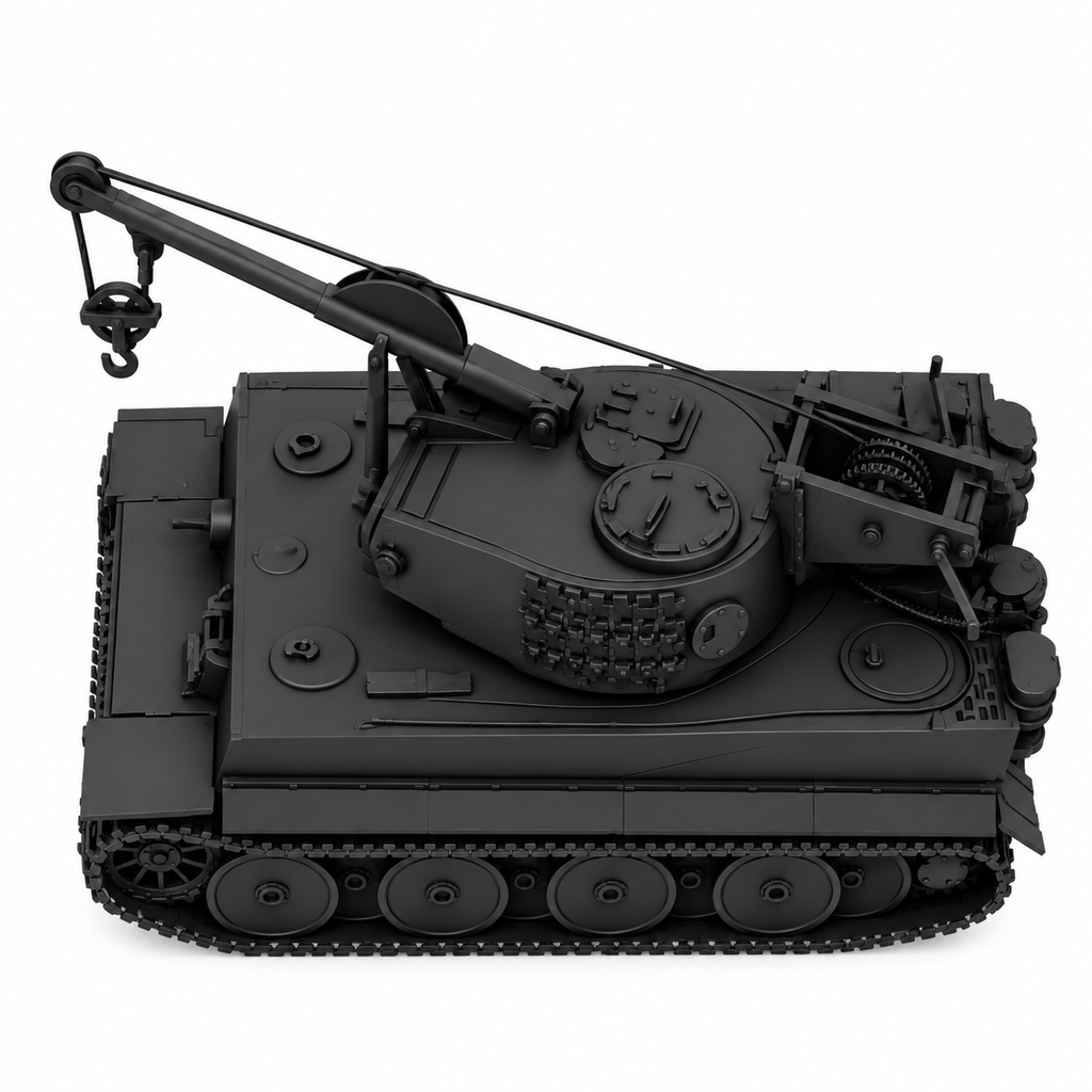 SSMODEL 1/72 1/144 Multi Scale Ladungsleger Tiger Sd.Kfz.185 Resin Model TSS0767