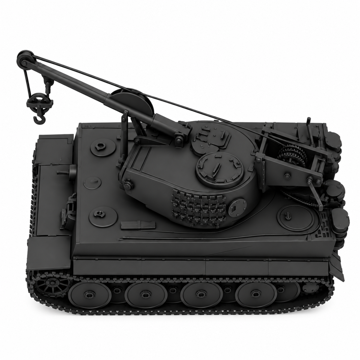 SSMODEL 1/72 1/144 Multi Scale Ladungsleger Tiger Sd.Kfz.185 Resin Model TSS0767 — detail view 3