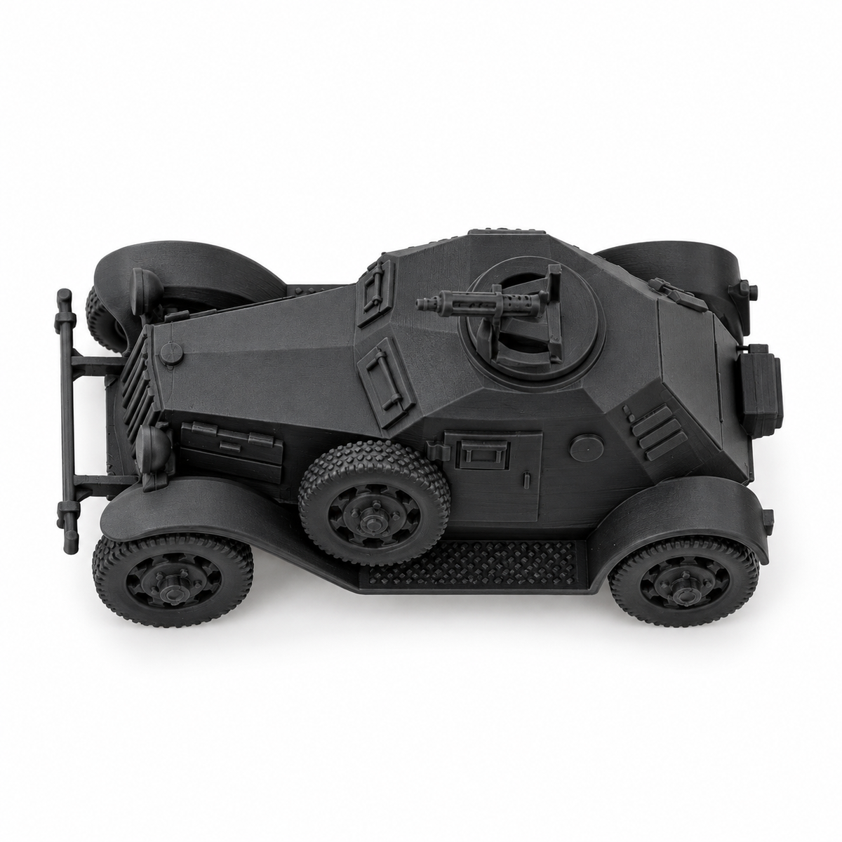 SSMODEL 1/72 1/144 Multi-Scale WWII Soviet D-12 Armored Car Resin Model TSS1234 — detail view 5