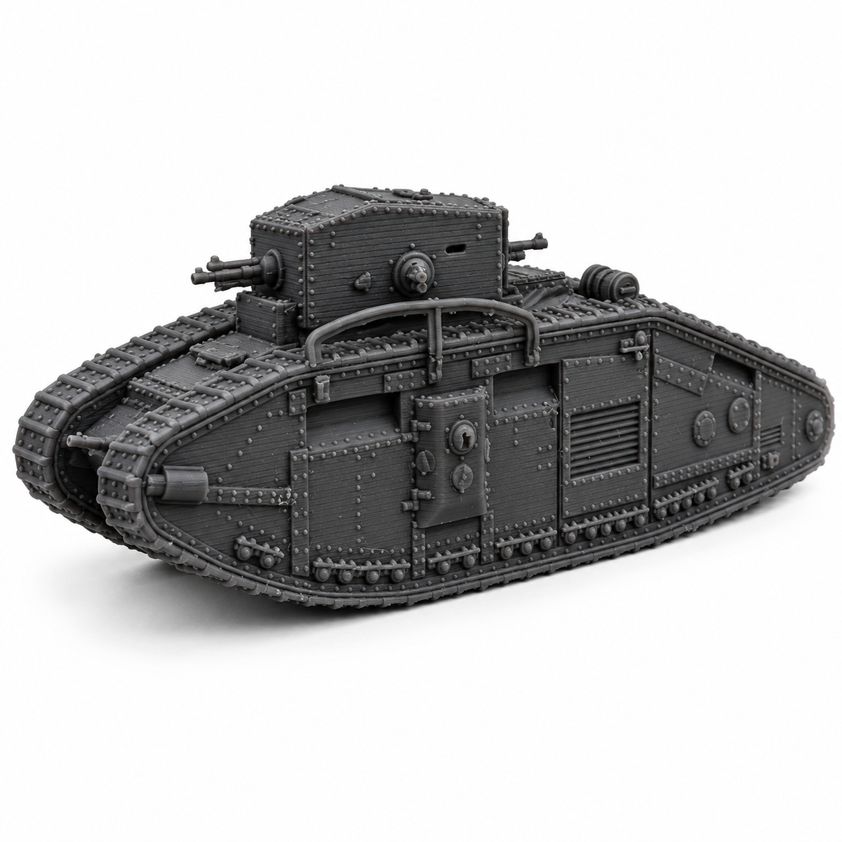 SSMODEL 1/72 1/144 Medium MarkB Whippet WW1 British Tank Resin Model Kit TSS0733 — detail view 7