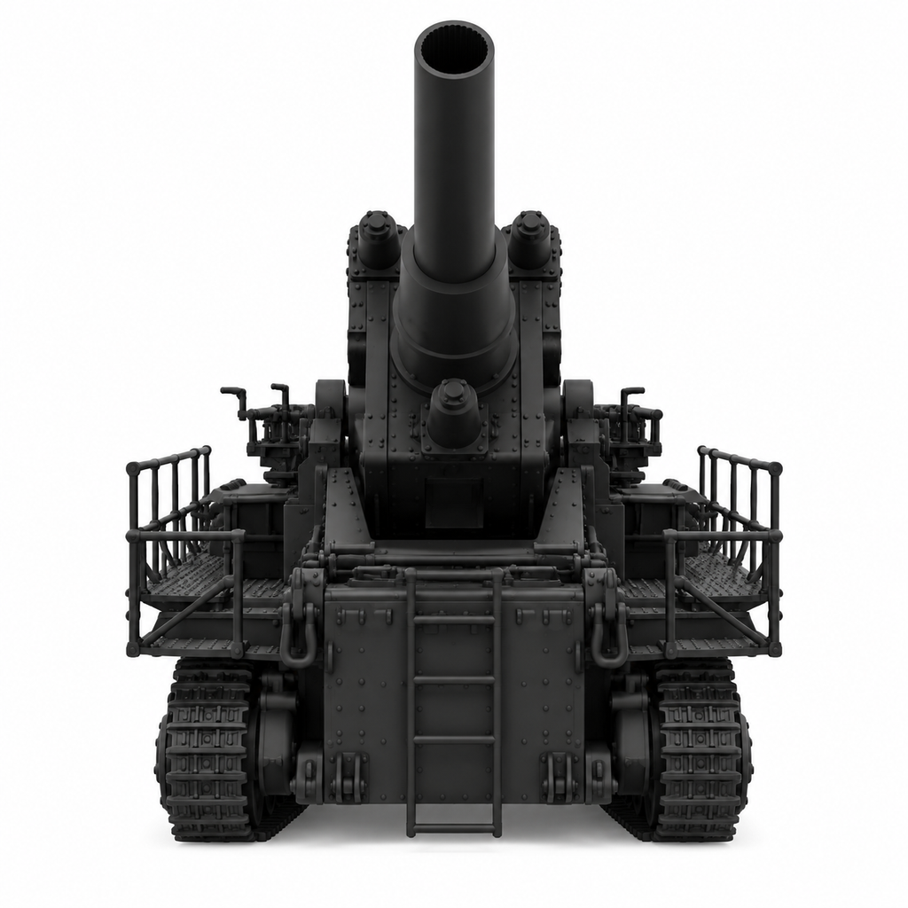 SSMODEL 1/72 1/144 Multi Scale Karl Gerat VI Ziu040 Tank Resin MODEL KIT TSS1421