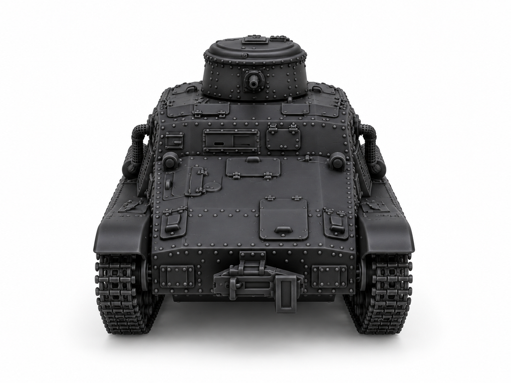 SSMODEL 1/72 1/144 Type 95 So-Ki Armored Railroad Tankette Resin MODEL TSS1398