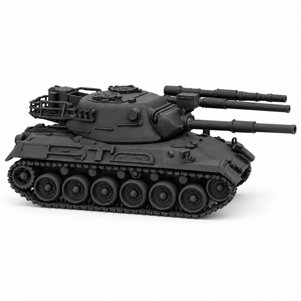 SSMODEL 1/72 1/144 Multi Scale Leopard 1 German coldwar MBT Resin Model TSS0454