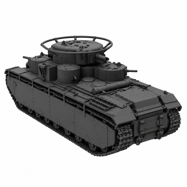 SSMODEL 1/72 1/144 Multi Scale T-35 Tank Resin MODEL kit TSS0044