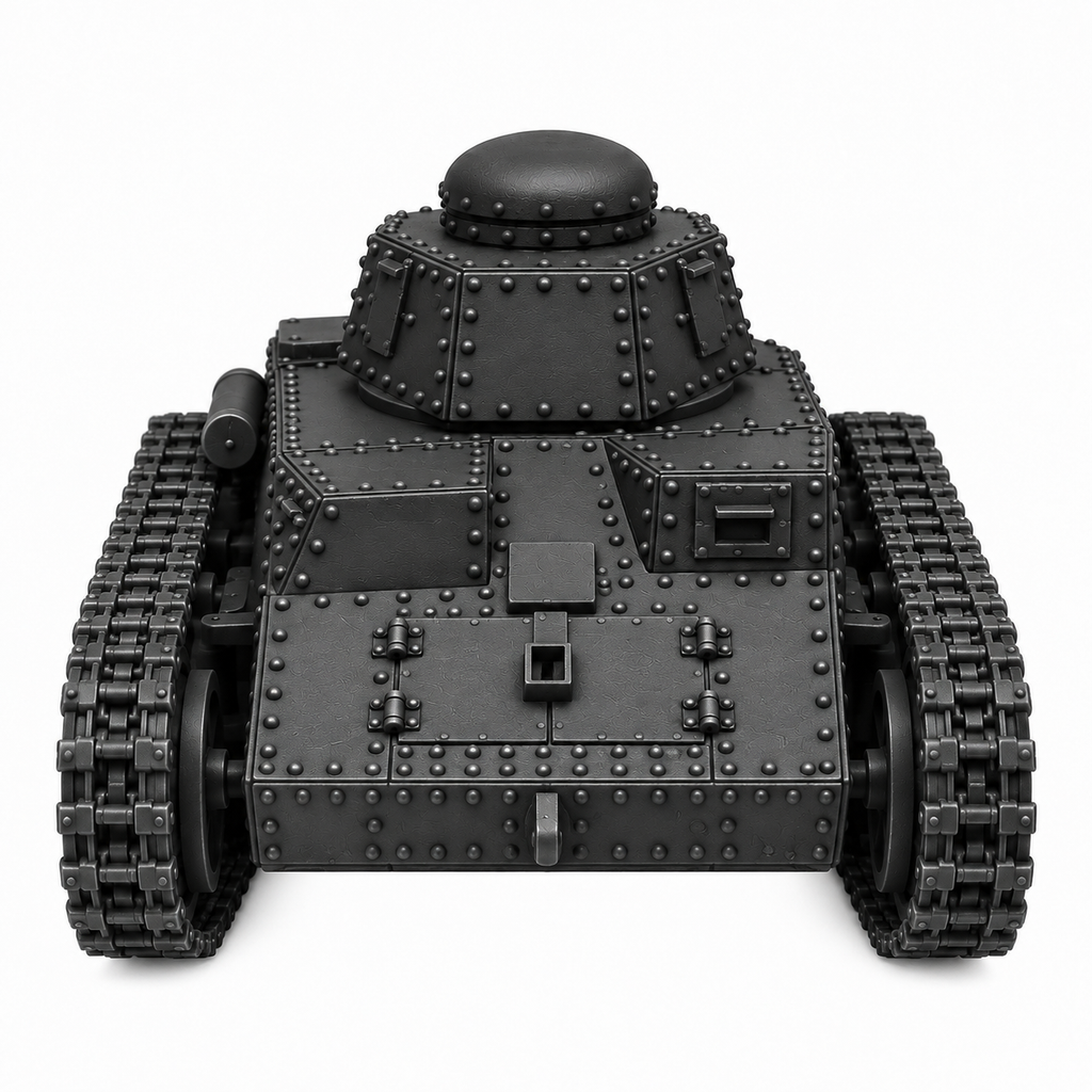 SSMODEL 1/72 1/144 Multi Scale T-19 Prototype Interwar Light Tank MODEL TSS0005