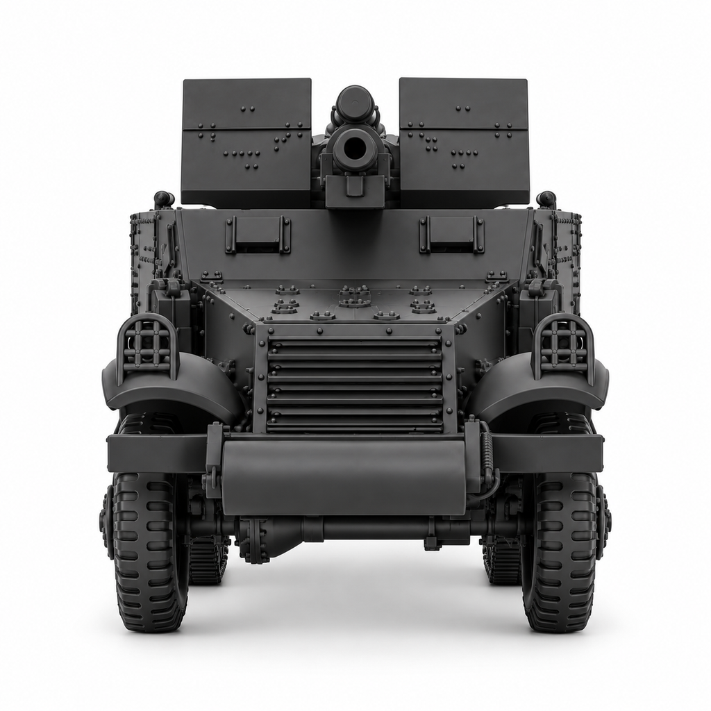 SSMODEL 1/72 1/144 Half-tracks T30 75mm HMC and T19 HMC Resin MODEL KIT TSS1542