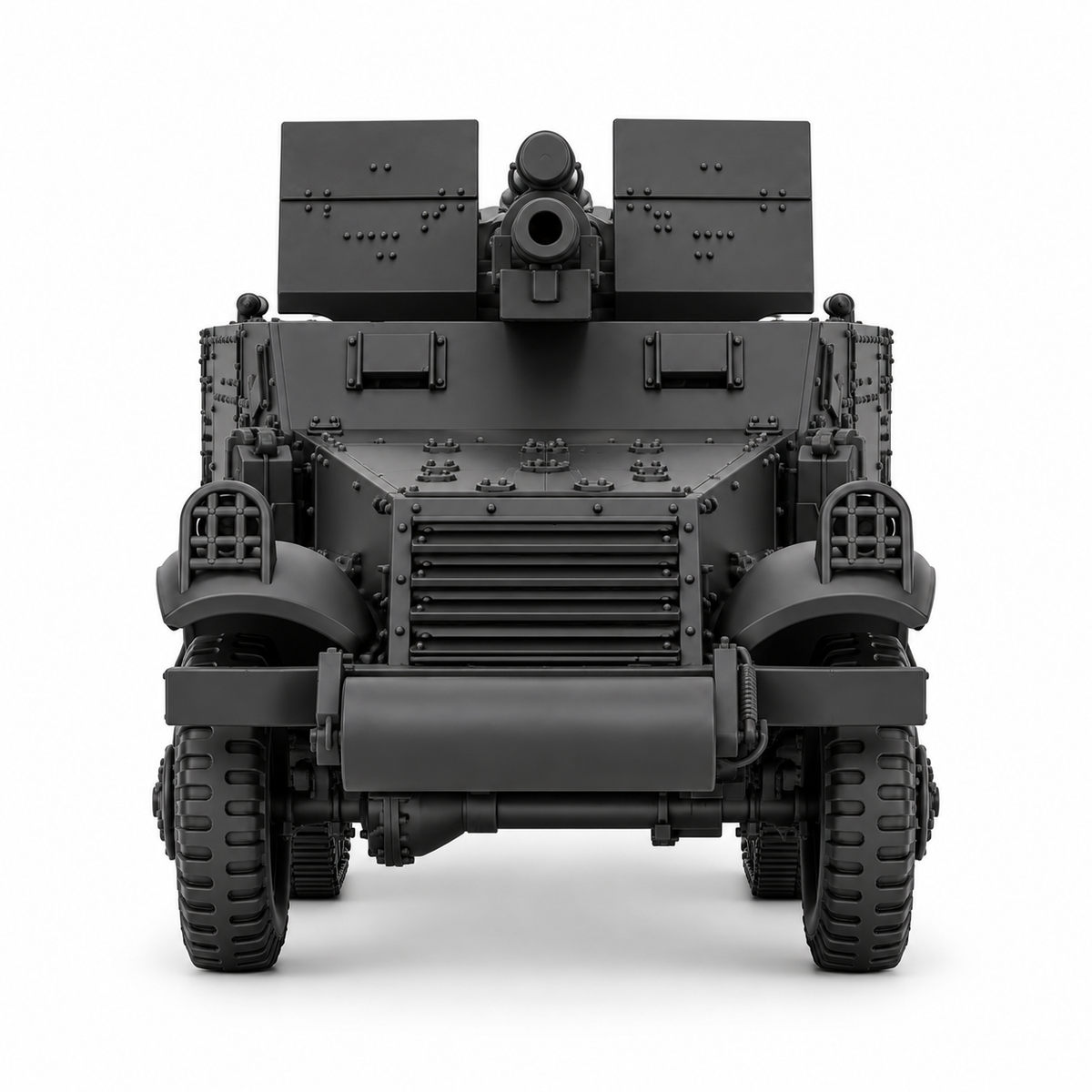 SSMODEL 1/72 1/144 Half-tracks T30 75mm HMC and T19 HMC Resin MODEL KIT TSS1542 — detail view 2