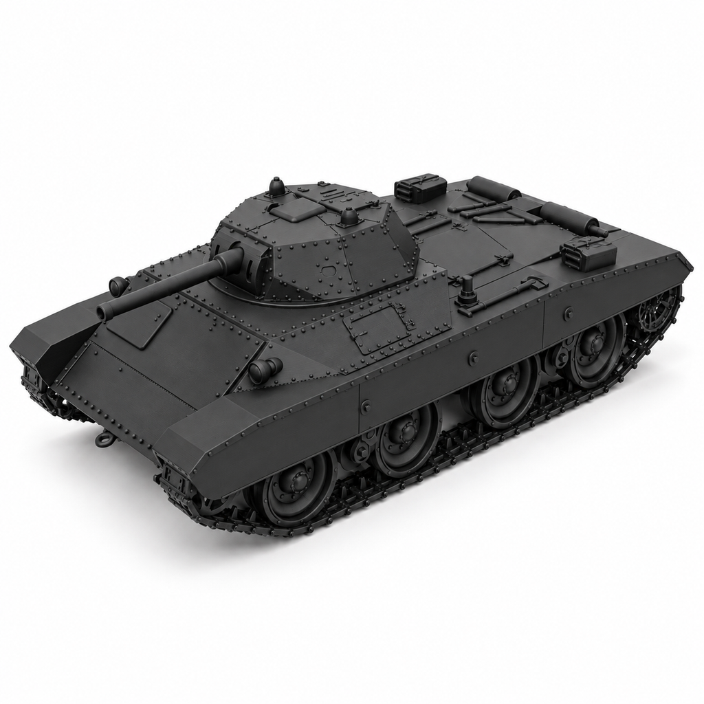 SSMODEL 1/72 1/144 Multi Scale Italian light tank Resin Model Kit TSS0268