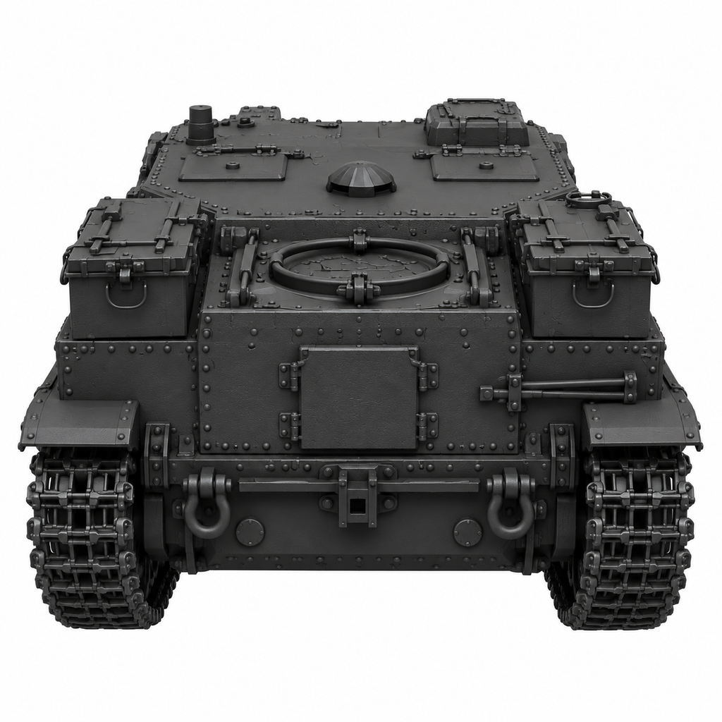 SSMODEL 1/72 1/144 Multi Scale SU-122i Tank Resin Model Kit TSS0527