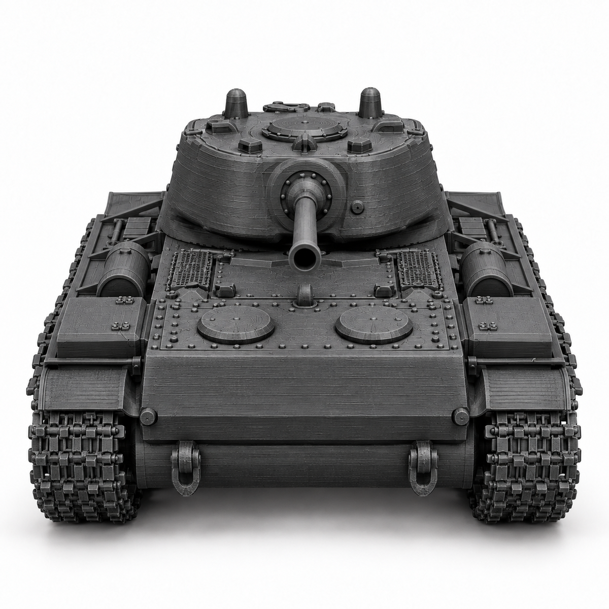 SSMODEL 1/72 1/144 Multi Scale KV-1 (ChKZ) Soviet heavy tank MODEL kit TSS0125 — detail view 3