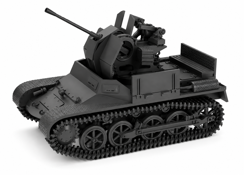 SSMODEL 1/72 1/144 FlakpanzerI 2cm Flak38 PanzerI Ausf.A Resin MODEL KIT TSS1483