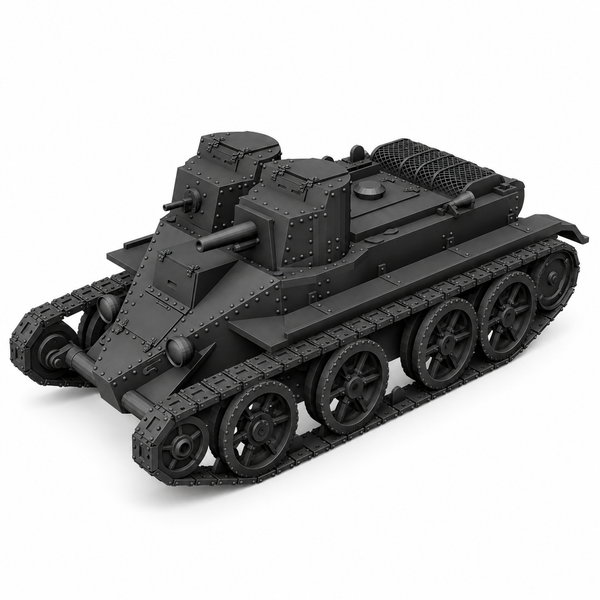 SSMODEL1/72 1/144 Multi Scale BT-4 Fictional Tank Resin Model Kit TSS0577