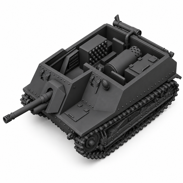 SSMODEL 1/72 1/144 Multi Scale TKS-D Tank Resin MODEL kit TSS0305