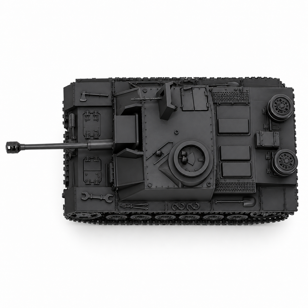 SSMODEL 1/72 1/144 Multi Scale STUG III Ausf.G - Early Production MODEL TSS1354 — detail view 4