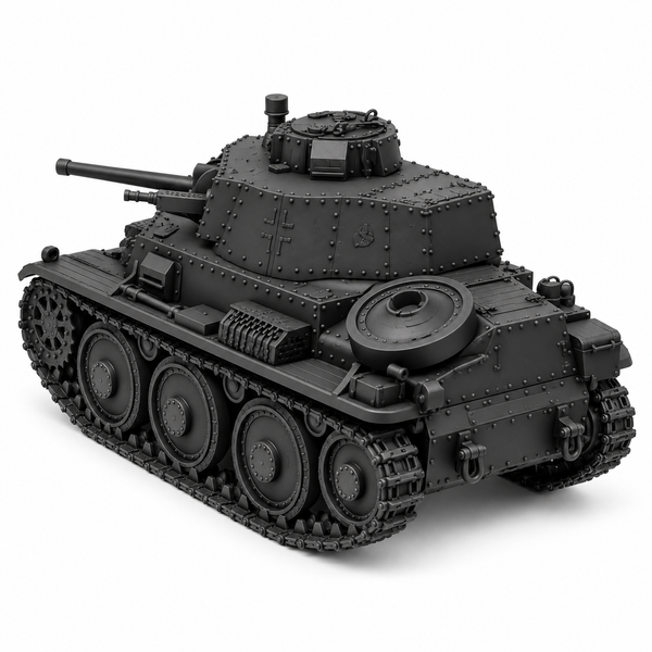 SSMODEL 1/72 1/144 Multi Scale Panzerkampfwagen 38tTank Resin MODEL kit TSS0556