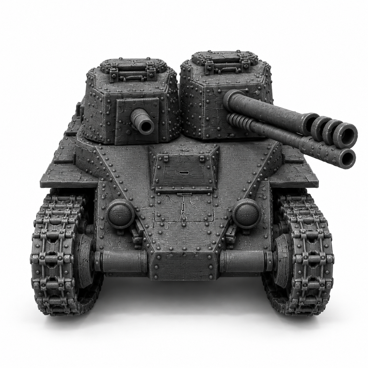 SSMODEL 1/72 1/144 Multi Scale BT-4-76 Soviet Fictional Tank MODEL kit TSS0488 — detail view 5