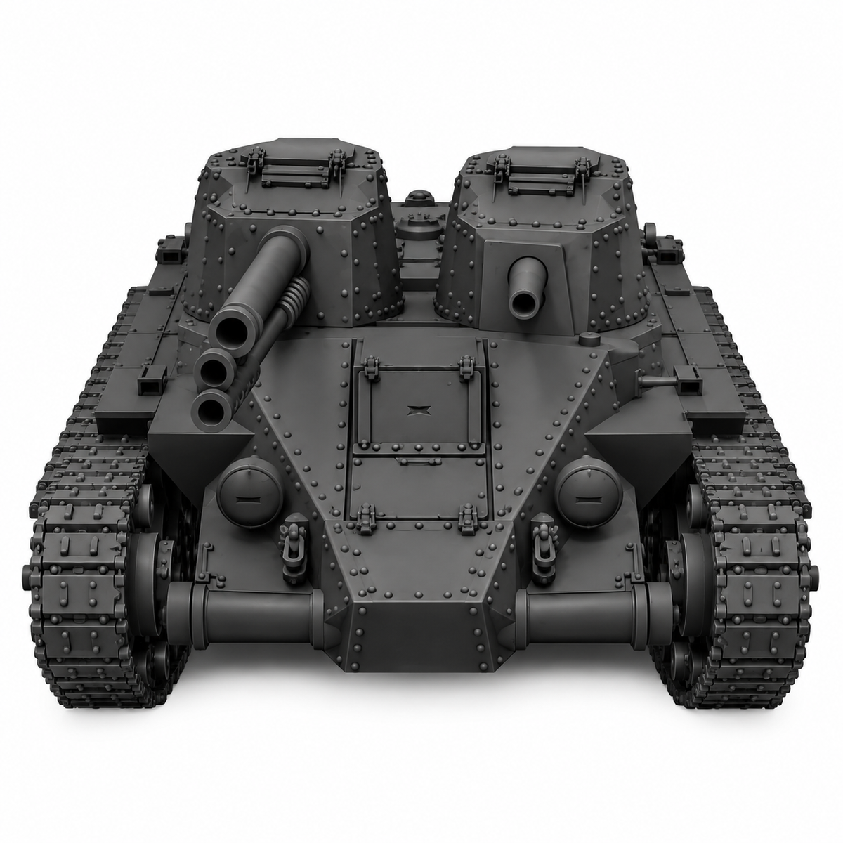 SSMODEL 1/72 1/144 Multi Scale BT-4-76 Fictional Soviet tank Model Kit TSS0155 — detail view 2