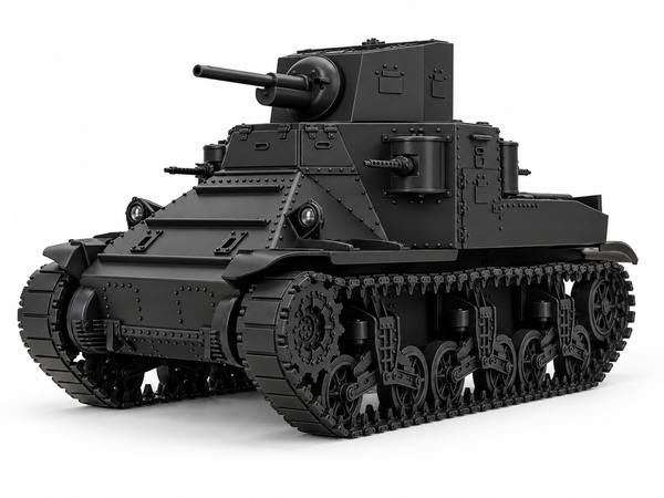 SSMODEL 1/72 1/144 Multi Scale M2A1 Medium tank US WW2 Tank MODEL kit TSS1128