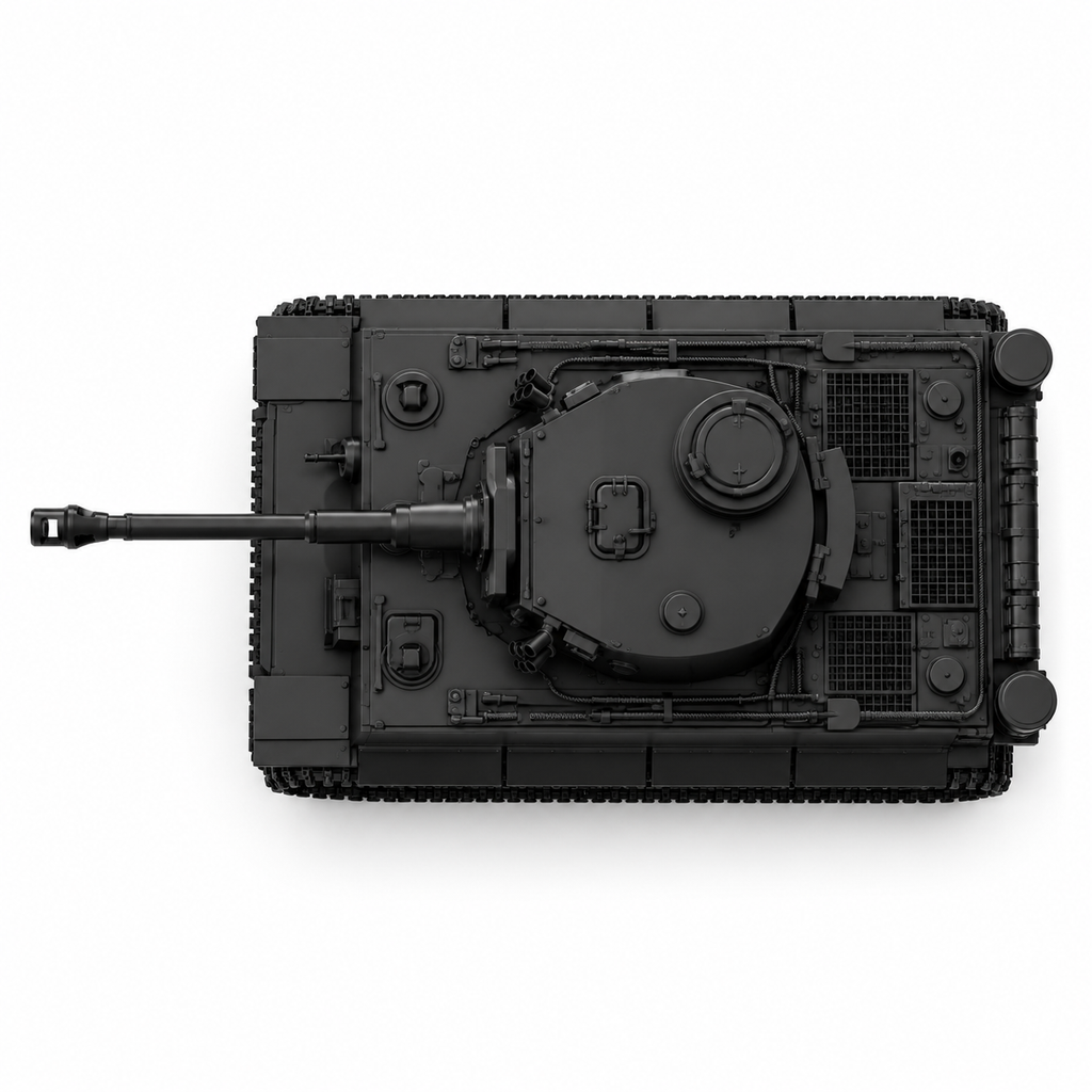 SSMODEL 1/72 1/144 Multi Scale Tiger I Ausf.H Sd.kfz.181 Tank MODEL KIT TSS0987