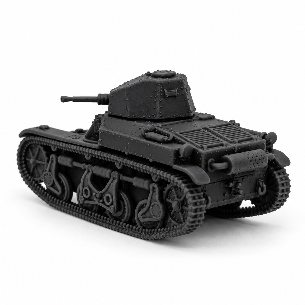 SSMODEL1/32 1/35 1/48 1/64 AMR-35 ZT-1 French Light Tank Resin Model Kit TSS1290 — detail view 5