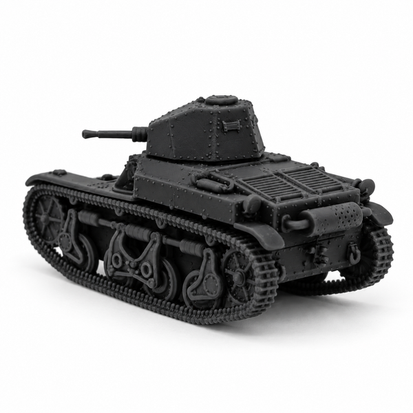 SSMODEL1/32 1/35 1/48 1/64 AMR-35 ZT-1 French Light Tank Resin Model Kit TSS1290