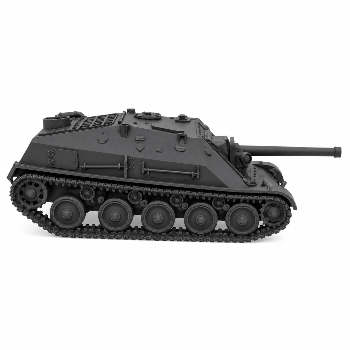 SSMODEL 1/72 1/144 Multi Scale SU-76D Tank Resin MODEL kit TSS0046 — detail view 4
